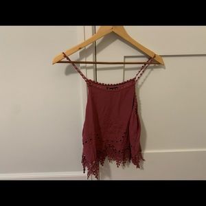 🐠 Kendall and Kylie dark mauve tank